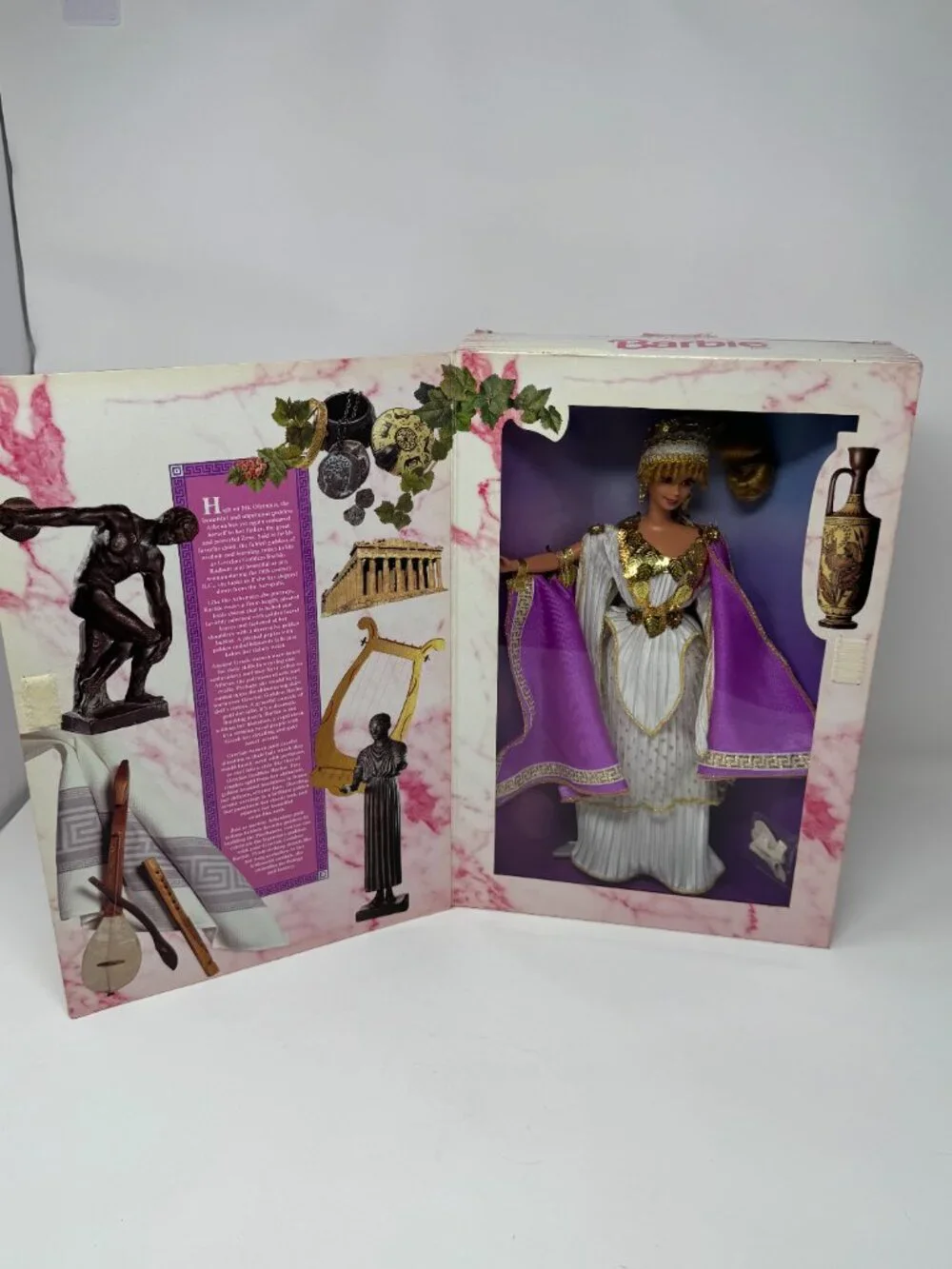 Vintage Grecian Goddess Barbie Great Eras Vol 7 Mattel 15005 Original Box